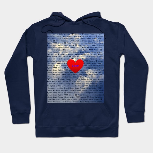 Love is in the Air Hoodie by jwwallace